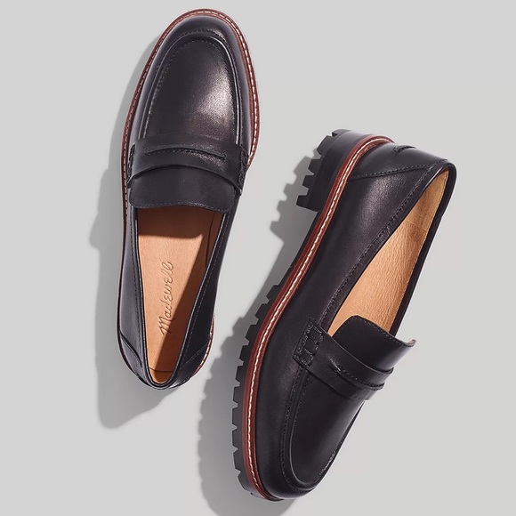 Madewell Shoes - The Corinne Lugsole Loafer NA822 SZ 7